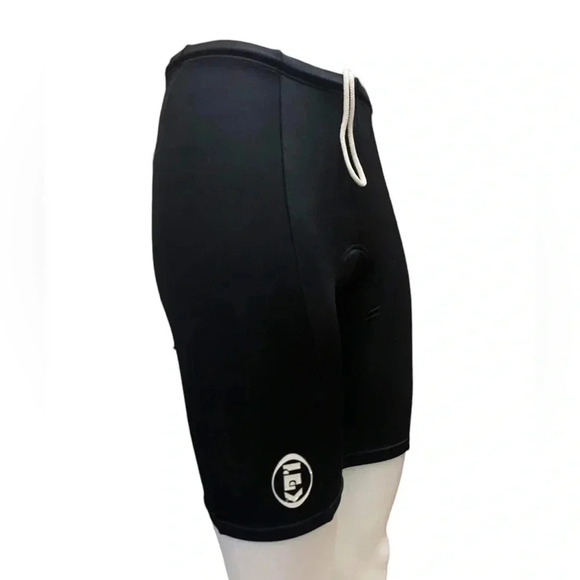 Louis Garneau Padded Black Cycling Shorts Size Medium - Picture 2 of 8